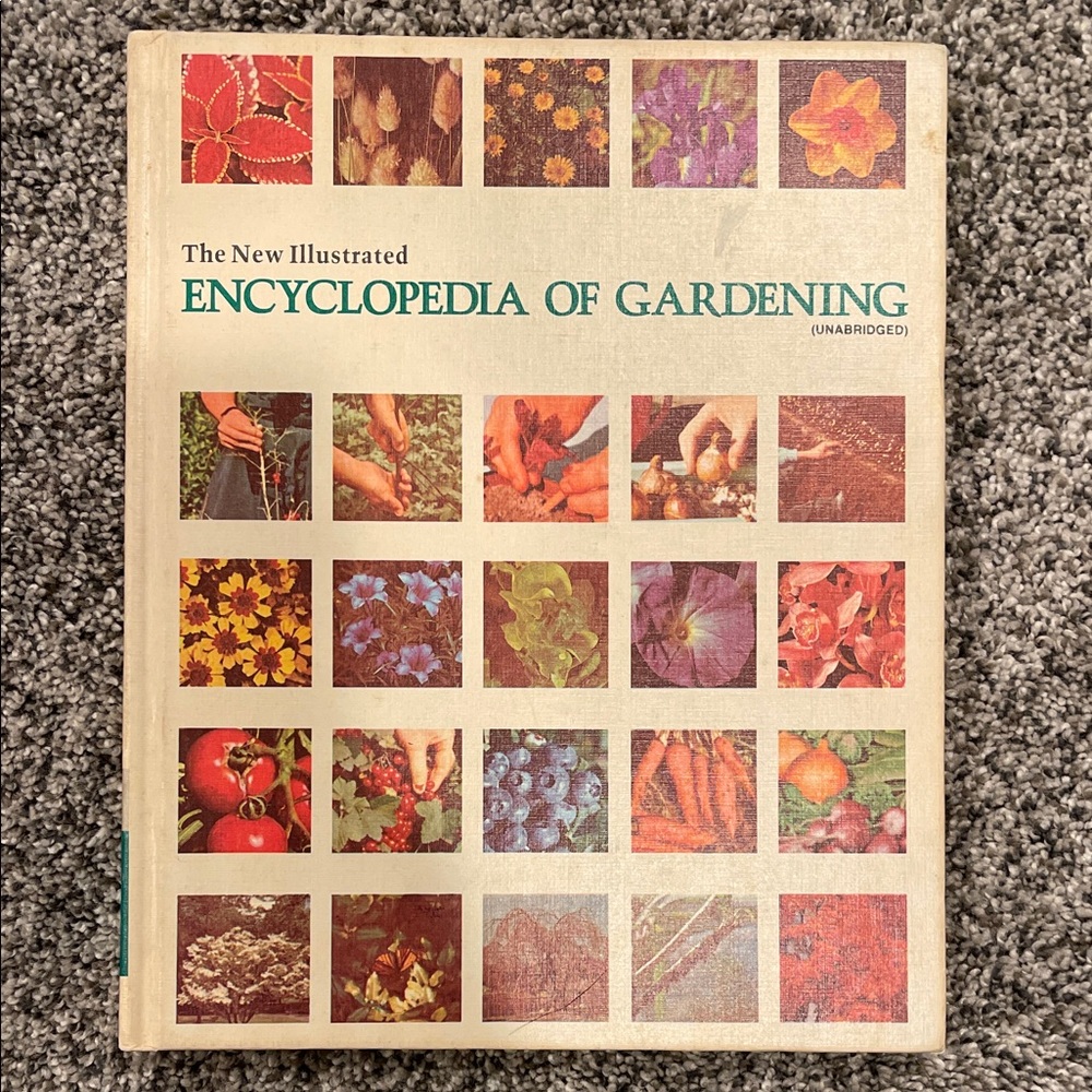 Vintage The New Illustrated Encyclopedia of Gardening